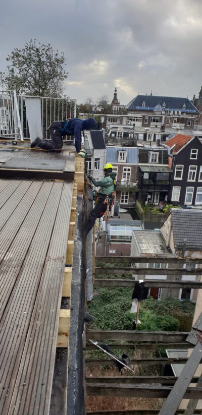 Dakterras renovatie in Amsterdam